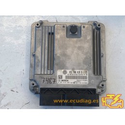 ECU BOSCH EDC17CP14-3.2 0281016366 SEAT EXEO I (3R) 2.0 TDI 105KW 143CV L4 16V CAGA 03L906022GE / SW 03L906019B