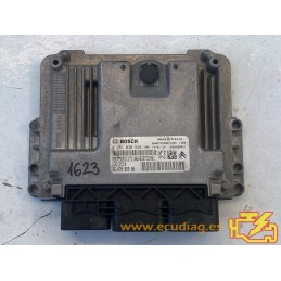 ECU BOSCH EDC17C10-5.10 0281030546 CITROEN BERLINGO 1.6 HDI 92HP 9607885980 SW 1037537108 9691594980 - WITH DISABLED IMMOBILIZER