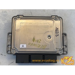 ECU BOSCH EDC17C10-5.10 0281030546 CITROEN BERLINGO 1.6 HDI 92CV 9607885980 SW 1037537108 9691594980 - CON INMOVILIZADOR ANULADO