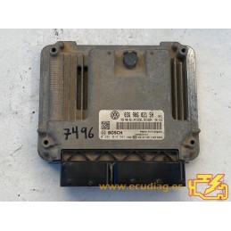 ECU BOSCH EDC16U34-3.41 0281014581 SEAT LEON 1.9 TDI 90CV 03G906021AN / SW 03G906021SH 1441 - 1037389865 - CON INMO ANULADO
