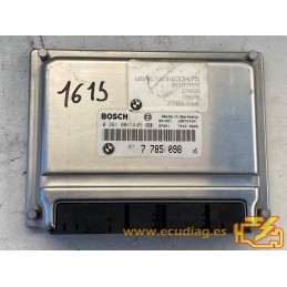 ECU MOTOR BOSCH EDC15M-6.1 0281001445 BMW SERIE 3 320D E46 100KW 136CV 7785098