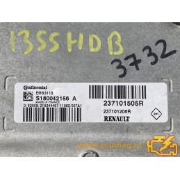 ECU MOTOR SIEMENS EMS 3110 S180042156A RENAULT CLIO III 1.2i 55KW 75CV 237101505R 237101206R
