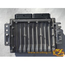 ECU SIEMENS SIRIUS 32N S110130048A RENAULT MEGANE I 1.4i 70KW 95CV 8200046162 8200044437 - CON INMOVILIZADOR ANULADO