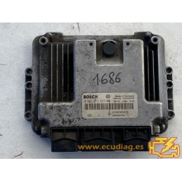 ECU BOSCH EDC16C3-10.22 0281011237 NISSAN PRIMERA III (P12) 1.9 DCI 88KW 120HP 8200305678 8200284704