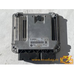 ECU MOTOR BOSCH EDC17C50-3.13 0281017517 BMW E90 316D 85KW 116CV 8512043-01/ SW 1037513573