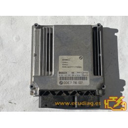 ECU BOSCH EDC16C1-4.31 0281012091 BMW E61 530D V 3.0D 160KW 218CV 7796637 / SW 7807655 - 1037387646