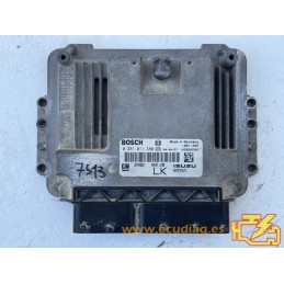 ECU BOSCH EDC16C9-3.30 0281011380 OPEL ASTRA III (H) 1.7 CDTI 74KW 100CV / SW 1037A50301 - VIRGEN