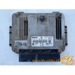 ECU BOSCH EDC16C9-3.30 0281011380 OPEL ASTRA III (H) 1.7 CDTI 74KW 100HP / SW 1037A50301 - VIRGIN