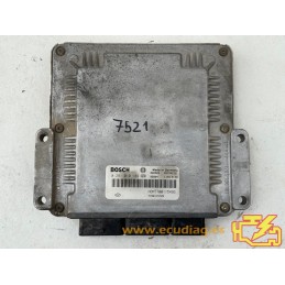 ECU BOSCH EDC15C3-4.1 0281010189 RENAULT MEGANE SCENIC I RX4 1.9 DCI 102CV HOM7700115493 7700115725  / SW 1037353206 - VIRGEN