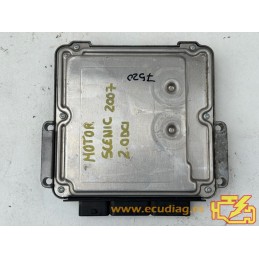 ECU BOSCH EDC16CP33-6.1 0281011814 RENAULT GRAND SCENIC II 2.0 DCI 150CV 8200462452 8200589813 / SW 1037379655 - VIRGEN