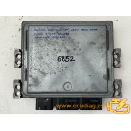 ECU SIEMENS VDO SID301 S122326107A RENAULT SCENIC II 1.5 DCI 78KW 106HP 8200542288 8200495479 / SW 8200557609 A900 - VIRGIN