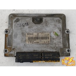 ECU BOSCH EDC15C7-2.3 0281010337 FIAT STILO I (192) 1.9 JTD 85KW 115HP L4 8V 192A1000 55185364 - WITH DISABLED IMMOBILIZER