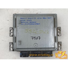 ECU SIEMENS SID301 S12232610 RENAULT SCENIC II 1.5 DCI 78KW 106CV L4 8V 8200565863 8200592611 / SW 8200592611 - VIRGEN