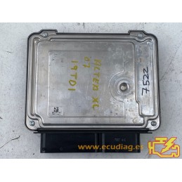 ECU BOSCH EDC16U34-3.41 0281013282 SEAT ALTEA 1.9 TDI 77KW 105CV 03G906021LN / SW 9246 - 1037382082 - CON INMOVILIZADOR ANULADO