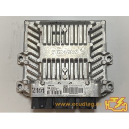 ECU SIEMENS SID803A 5WS40258F-T CITROEN C5 I 2.0 HDI 100KW 136CV 9655534080 - CON INMOVILIZADOR ANULADO