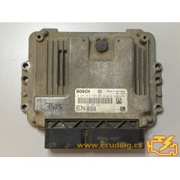 ECU BOSCH EDC16C39-5.12 0281013593 OPEL ASTRA H TWINTOP 1.9 CDTI 110KW 150CV 555205621 EN / SW 1037383479