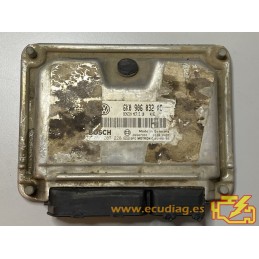 ECU BOSCH ME7.5.10 0261207228 SEAT IBIZA II / CORDOBA I (6K) 1.4i 44KW 60CV AUD 6K0906032AC - CON INMOVILIZADOR ANULADO