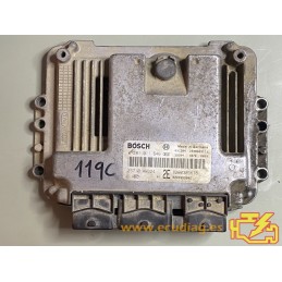 ECU BOSCH EDC16C3-10.22 0281011646 NISSAN PRIMERA III (P12) 1.9 DCI 120CV 23710AW324 / SW 1037369204