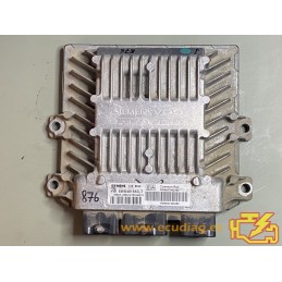 ECU MOTOR SIEMENS SID801A 5WS40155C-T PSA HW 9647423380 SW 9657662380 - CON INMOVILIZADOR ANULADO (INMO / IMMO OFF)