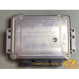 ECU BOSCH EDC16C3-10.23 0281012589 RENAULT MEGANE 1.9 DCI 8200527725 8200527756 / SW 1037387327