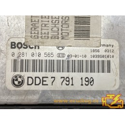 ECU BOSCH EDC16C1-3.1 0281010565 BMW 320D E46 110KW 150CV 7791190 / SW 1037361811