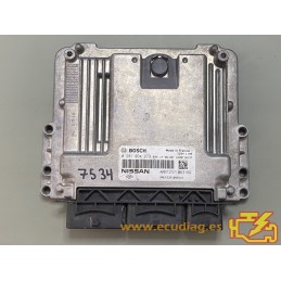 ECU BOSCH EDC17C84-3.2 0281034273 NISSAN MICRA V (K14) 1.5DCI 66KW 90CV 237106319R 237105FD1D / SW 10SW020966 - VIRGEN