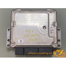 ECU BOSCH EDC17C84-3.2 0281034273 NISSAN MICRA V (K14) 1.5DCI 66KW 90HP 237106319R 237105FD1D / SW 10SW020966 - VIRGIN