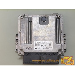 ECU BOSCH EDC17C57-4.10 0281031578 HYUNDAI i30 II 1.6 CRDi 81KW 110CV L4 16V 39140-2ABB0 / SW F0GD6LTMI0EIU601 - 1037559728