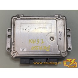 ECU BOSCH EDC16C34-2.10 0281012468 CITROEN XSARA PICASSO 1.6 HDI 90CV 9663268380 / SW 9663268380 - 1037380739 - CON INMO ANULADO