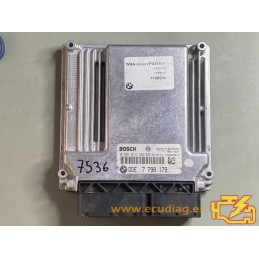 ECU BOSCH EDC16C35-2.12 0281012502 BMW 1 (E87) 118D 90KW 122HP 7798179 / SW 1037374483