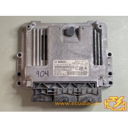 ECU BOSCH EDC17C10 0281019818 DS DS3 1.4 HDI 50KW 70CV PSA 9605947780