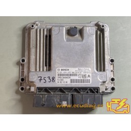 ECU BOSCH MD1CS003 0281034826 PEUGEOT 208 1.5 HDI 75KW 102HP 9828241380 / SW 10SW034515