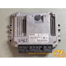 BOSCH EDC16C34-4.11 0281013332 PEUGEOT 308 I 1.6 HDI 110CV 9664257580 / SW 9665369580 - 1037389519 - CON INMOVILIZADOR ANULADO
