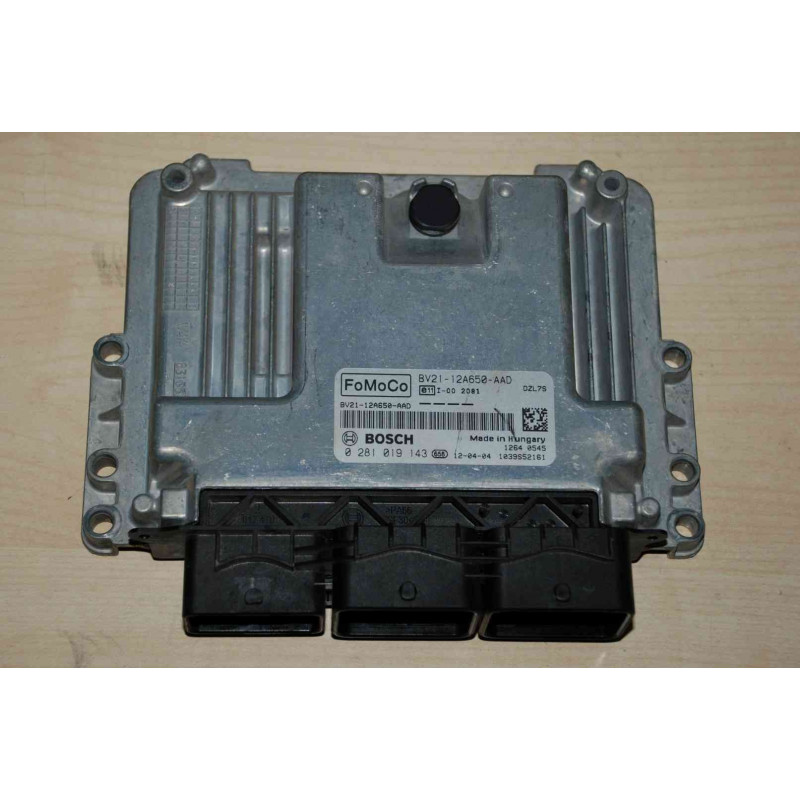 ECU MOTOR BOSCH EDC17C10 0281019143 FORD BV21-12A650-AAD