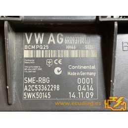 BCM BOSCH PQ25 A2C53362298 5WK50145 VOLKSWAGEN POLO V (6R) 6R0937086D