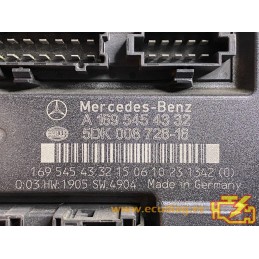 MODULO CONFORT HELLA 5DK008728-16 MERCEDES CLASE A (W169) A1695454332