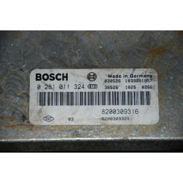 ECU BOSCH EDC15C3-4.13 0281011324 RENAULT LAGUNA II 1.9 DCI 120HP 8200309316 8200309321 / SW 1037367346 / WITH IMMO OFF