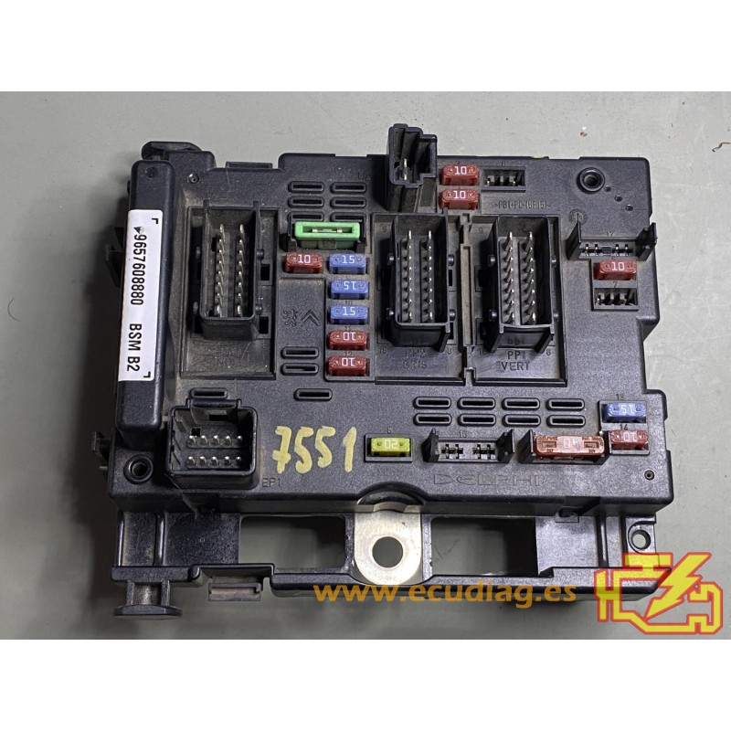 BSM B2 DELPHI 53620776 PSA 9657608880