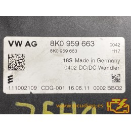 ELECTRIC MODULE 111002109 AUDI A4 (8K) 8K0959663