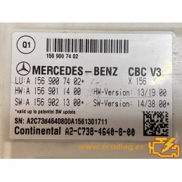 MODULO CBC CONTINENTAL A2-C738-4640-8-00 MERCEDES GLS (X156) A1569007402 A1569011400