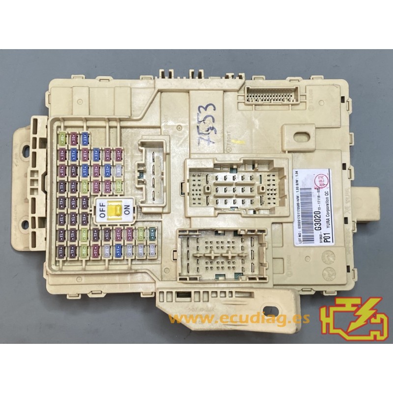 BCM YURA 13-17118-020 HYUNDAI i30 91950-G3020