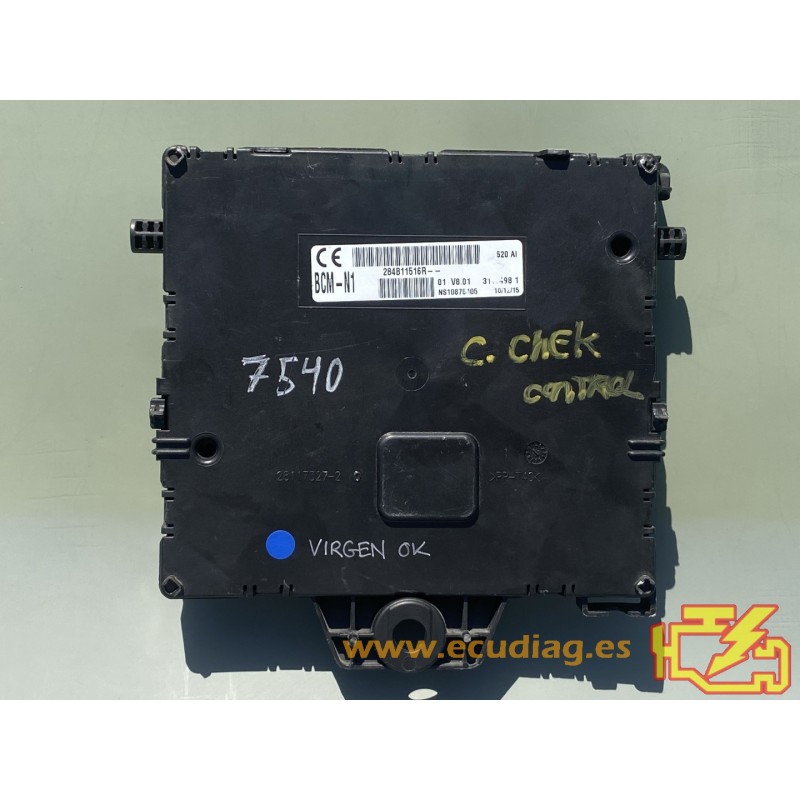 BCM-N1 JOHNSON CONTROLS 31164981 MERCEDES CITAN I (W415) 284B11516R / 284B11516R-- / VIRGIN