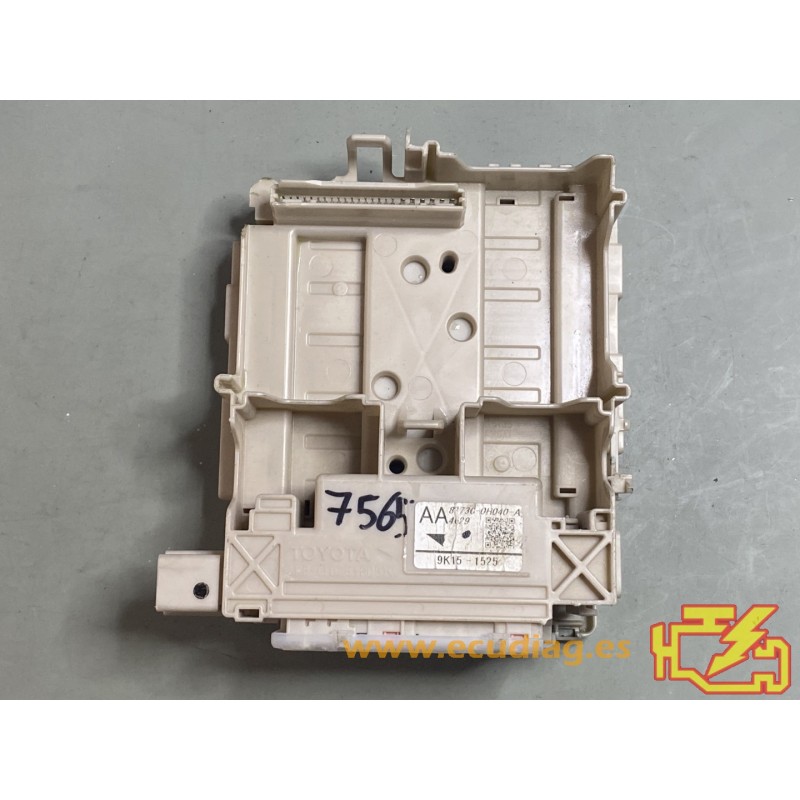 FUSES BOX 9K15-1525 PEUGEOT 108 / TOYOTA AYGO / CITROEN C1 82730-0H040-A