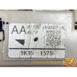 FUSES BOX 9K15-1525 PEUGEOT 108 / TOYOTA AYGO / CITROEN C1 82730-0H040-A