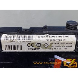 UCH X84 N2 SIEMENS S118400220D RENAULT MEGANE II / SCENIC II 8200309690 - VIRGIN