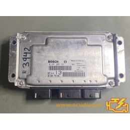 ECU BOSCH ME7.4.4 0261208191 PSA 9658477080 - WITH DISABLED IMMOBILIZER (IMMO OFF)
