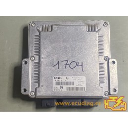 ECU BOSCH EDC15C2-11.1 0281011341 PEUGEOT 307 I (T5) 2.0 HDI 66KW 90CV RHY 9653873280 - CON INMOVILIZADOR ANULADO (IMMO OFF)