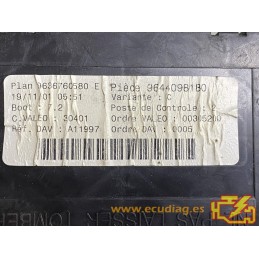 BSI G0X-00 VALEO PEUGEOT 307 I 9636760580E 9644098380 VARIANTE E