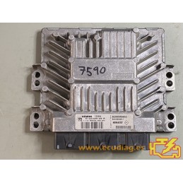 ECU SIEMENS SID301 S122326109A RENAULT MEGANE II 1.5 DCI 78KW 105CV 8200565863 8200592611 - SW 8200858847 - VIRGEN