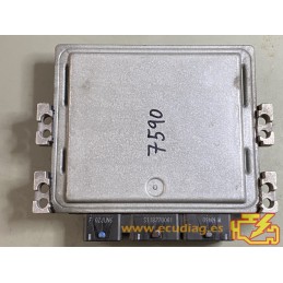 ECU SIEMENS SID301 S122326109A RENAULT MEGANE II 1.5 DCI 78KW 105HP 8200565863 8200592611 - SW 8200858847 - VIRGIN
